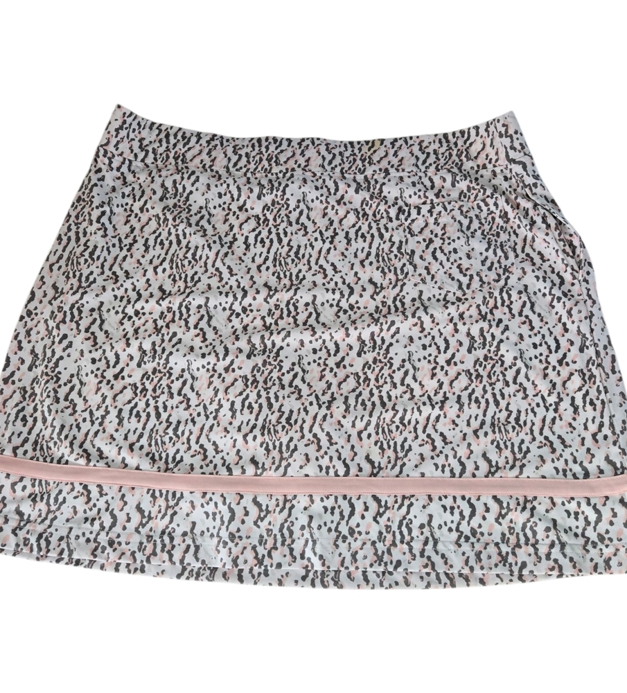 Sport Haley Size XL Stylish Pink and Black Women's Golf Skort